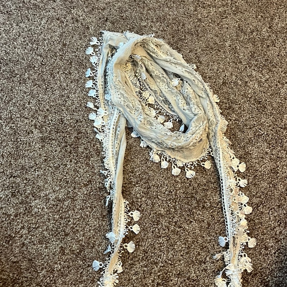 World Market Lace Scarf